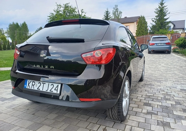 Seat Ibiza cena 17500 przebieg: 247000, rok produkcji 2008 z Dobczyce małe 232